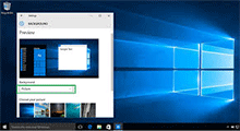 prevent user from changing desktop wallpaper in Windows 10