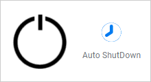 setup auto shutdown Windows 10