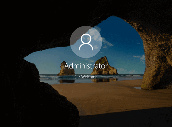 automatically log into administrator account