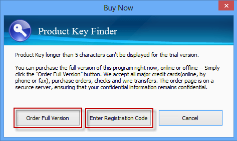 Get full version of Windows 8.1 product key finder
