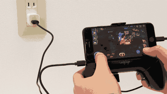 play phone as charging