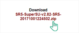 Download SuperSU zip file