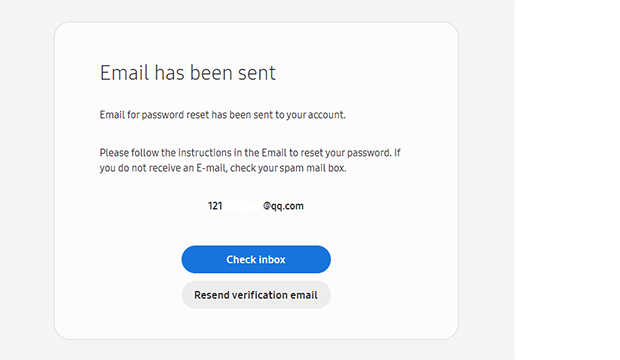 send reset password email