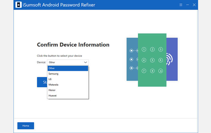 select your device brand