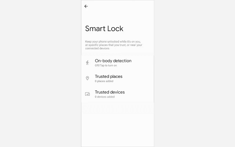 use smart lock to unlock phone