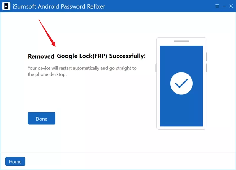 removed Google lock