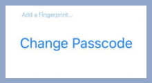 Change a Passcode