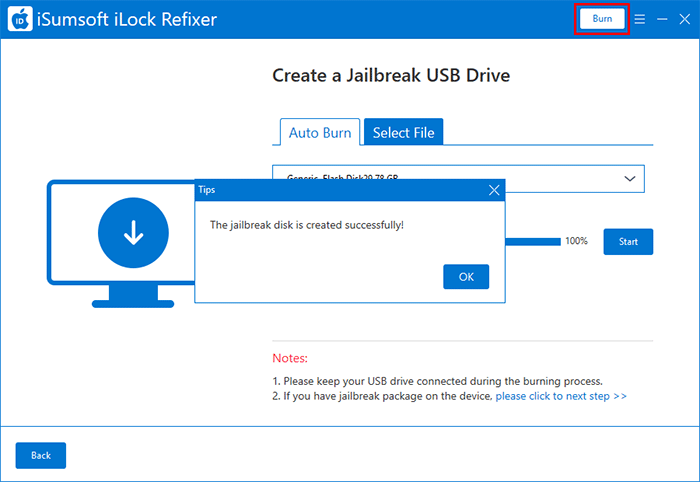 create jailbreak disk