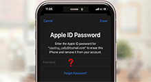 factory reset iPhone without Apple ID password