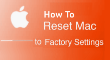 factory reset MacBook pro