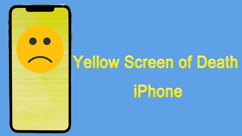 how to fix yellow screen of death iphone