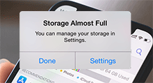 free up space on iPhone without deleting apps
