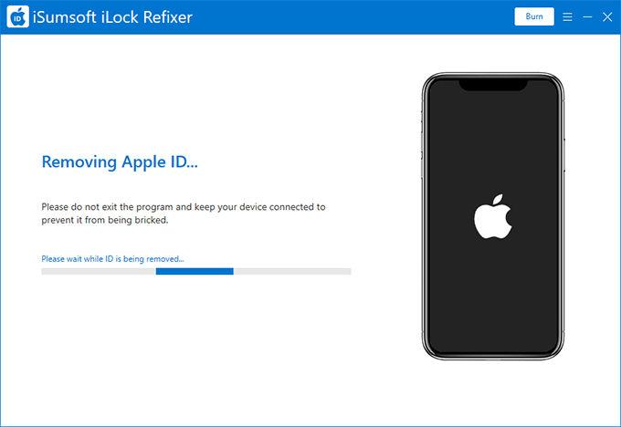 removing Apple ID without password