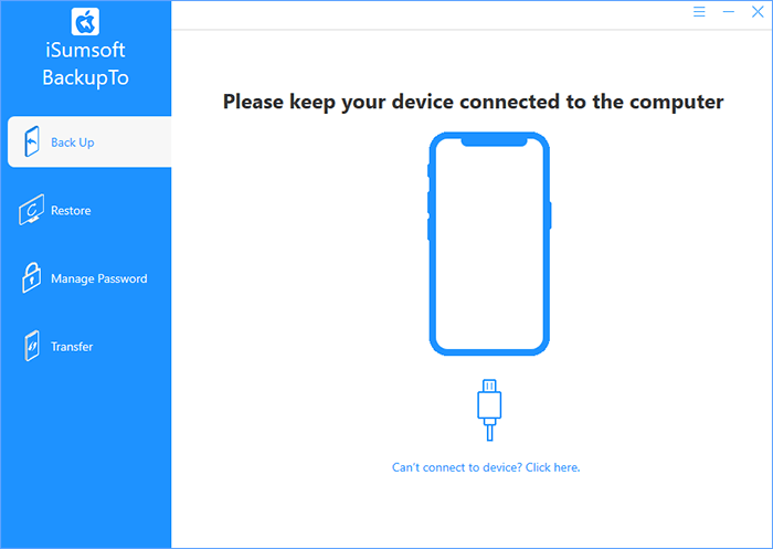 connect iPhone to PC