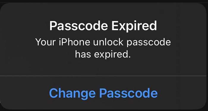 change passcode