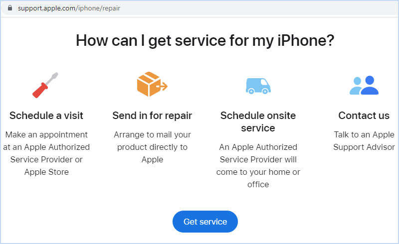 contact Apple support to stop SOS mode