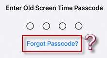 [Fixed] No Option for Forgot Screen Time Passcode iOS 16/15/12