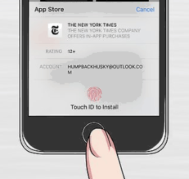 Pay with Touch ID