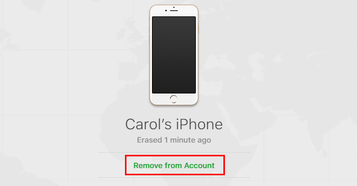 remove device from account