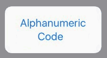 Set a Strong Alphanumeric Code