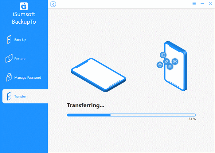 transferring data from one iPhone to another