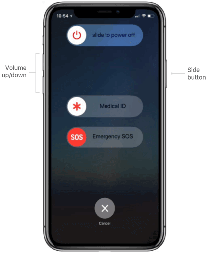 Make Emergency call on iPhone X/8/8 Plus