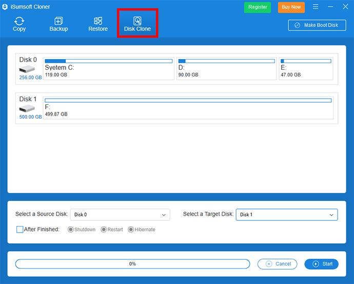 Samsung evo clone software clearance
