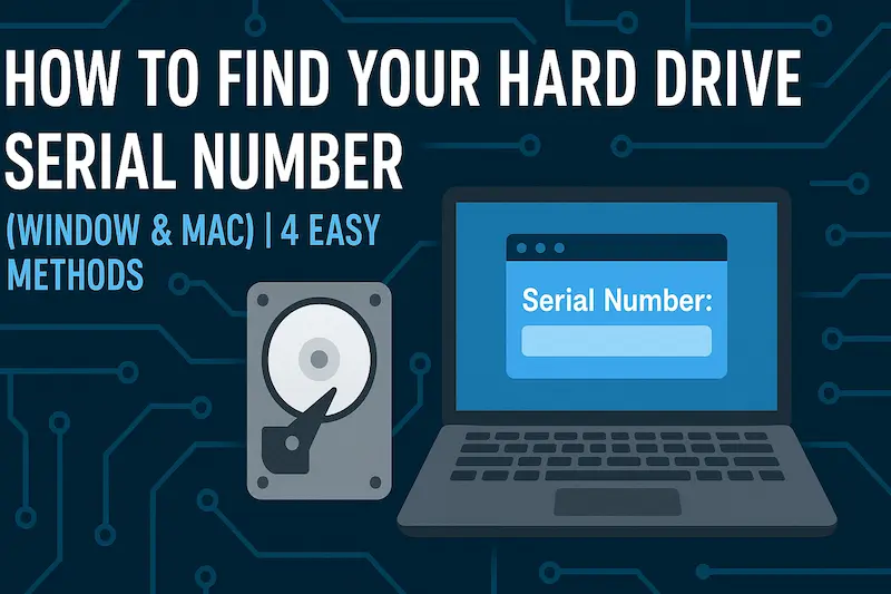 Hard drive serial number identification guide