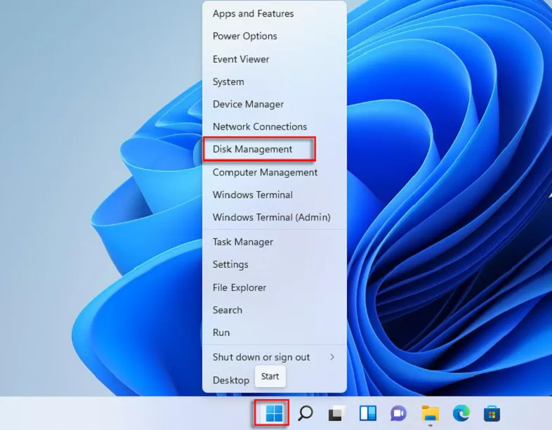 click-on-diskmanagement