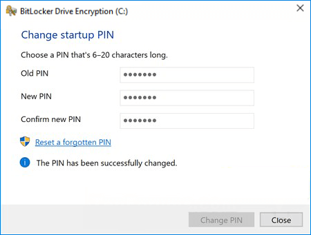 Change PIN