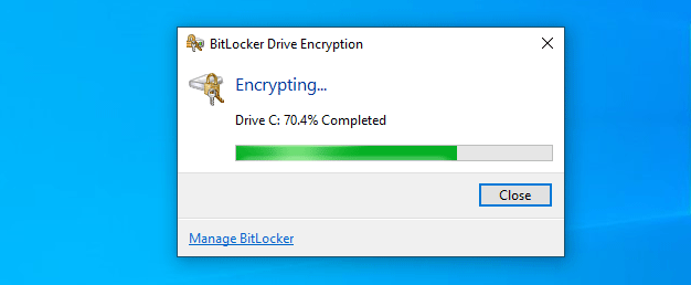 encrypting