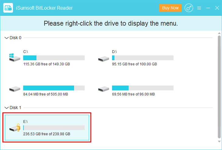 drive is locked