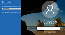 reset Windows 10 password with BitLocker enabled