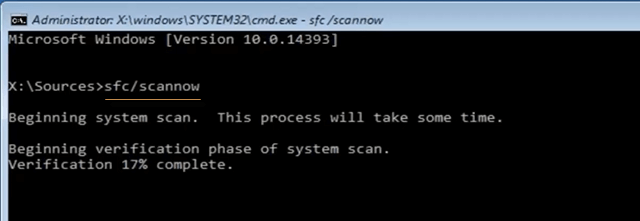 System file check