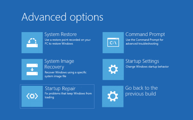 Startup Repair