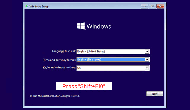 Open Command Prompt