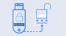 Unlock BitLocker drive without password