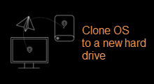 Clone Windows OS partition to an new hard drive (SSD/HDD)