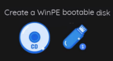Create a WinPE disk