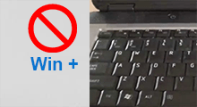 disable Win+ keyboard shortcuts