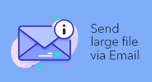 send large files via email