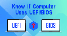 know if computer uses uefi/bios