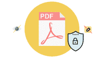 Password protect PDF file