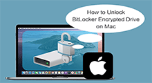 unlock BitLocker encrypted drive on mac