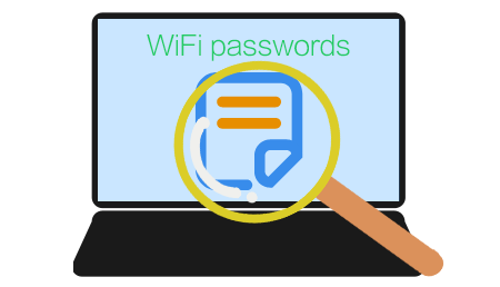 find saved wifi password