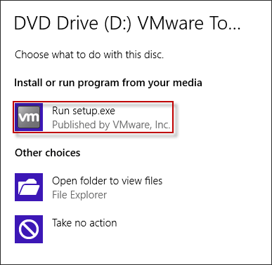 Install vmware tools