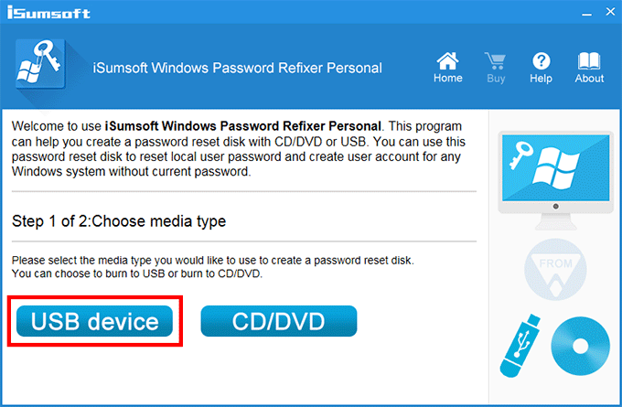 Ways Create Bootable USB for Password Reset