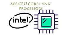see number of cpu core and processor your pc has