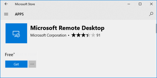 Get Microsoft Remote Desktop app