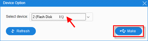 choose usb device